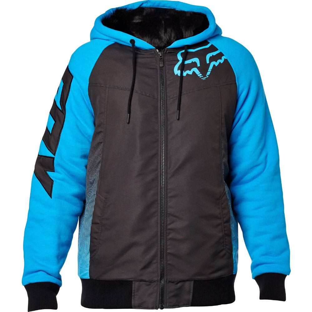 Fox Dispatched Sasquatch Zip Fleece толстовка, синяя