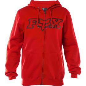 Fox Legacy Fheadx Zip Fleece Flame толстовка, красная