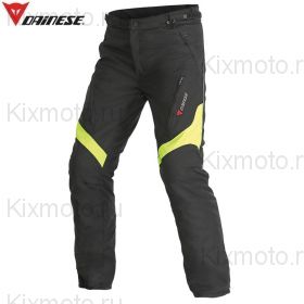 Мотоштаны женские Dainese Tempest D-Dry, Черно-жёлтые