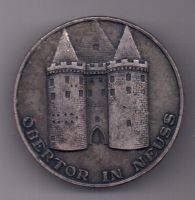 медаль 1973 г. Нойс. Германия