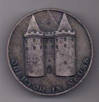 медаль 1973 г. Нойс. Германия