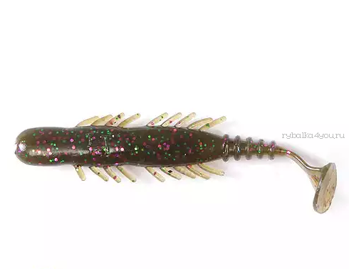 Виброхвост Lucky John Pro Series BUGSY SHAD 2,8" / 72 мм / цвет S21 / 7 шт