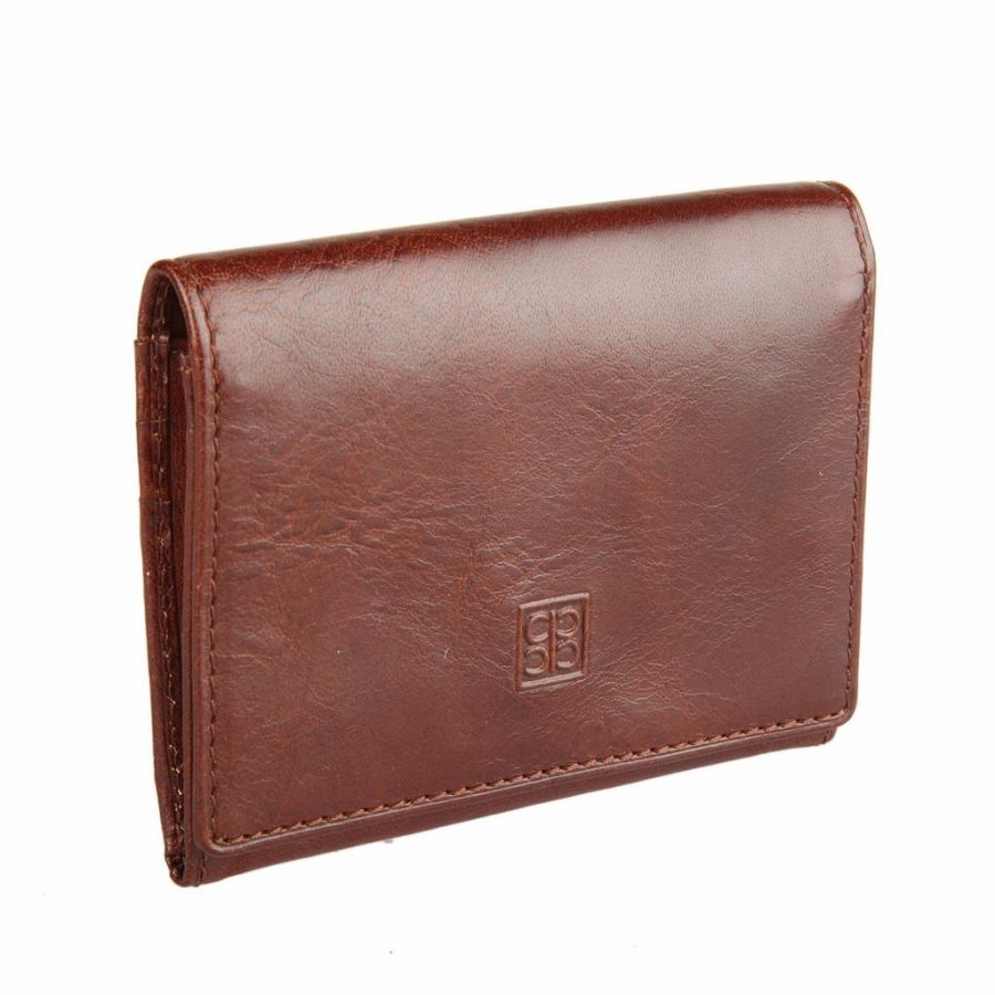 Визитница Sergio Belotti 1295 milano brown