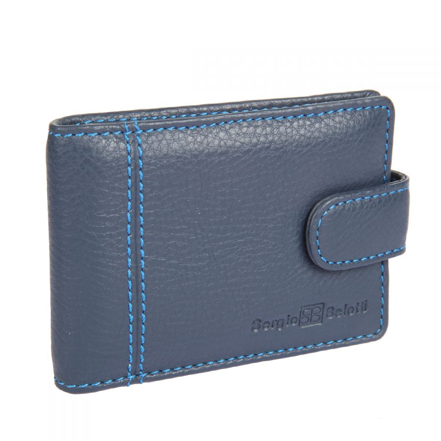 Визитница Sergio Belotti 2929 indigo jeans