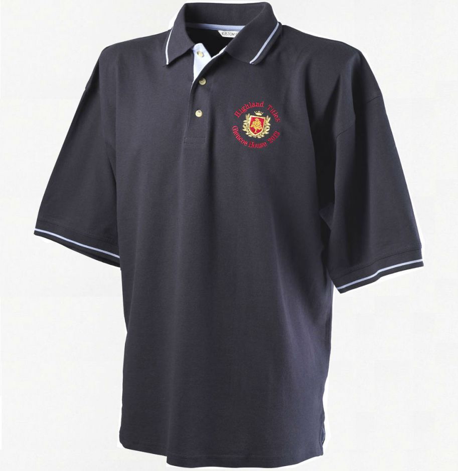 Эксклюзивная футболка поло для землевладельцев Glencoe (100% хлопок)