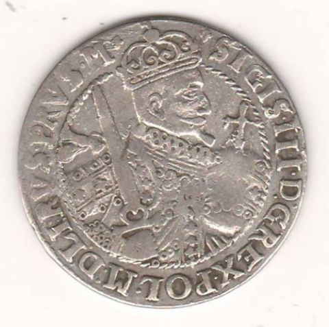 1/4 талера 1622 г. Польша