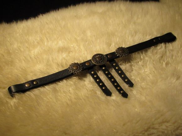 Налобный ремень ручной работы "Тувалу"