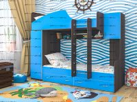Кровать чердак двухъярусная Юниор-2