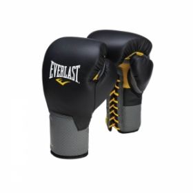 Перчатки тренировочные Everlast  Pro Leather Laced 591001