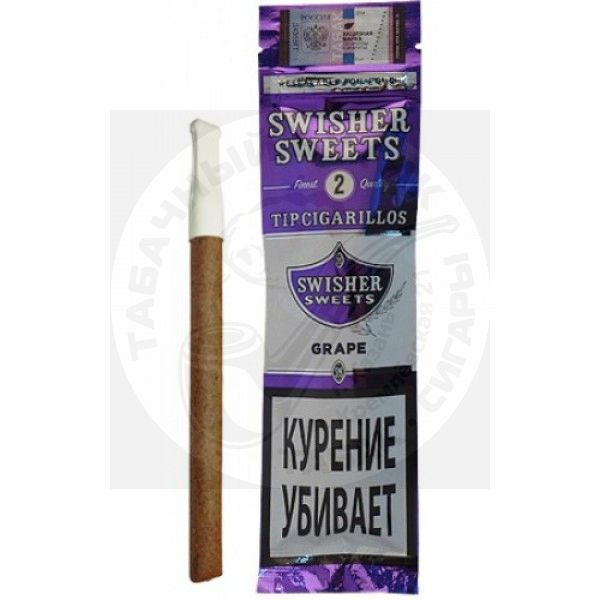 Сигариллы Swisher Sweets Grape Tip Cigarillos (2)