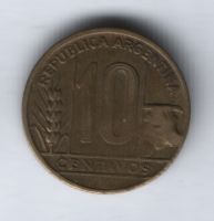 10 сентаво 1950 г. Аргентина