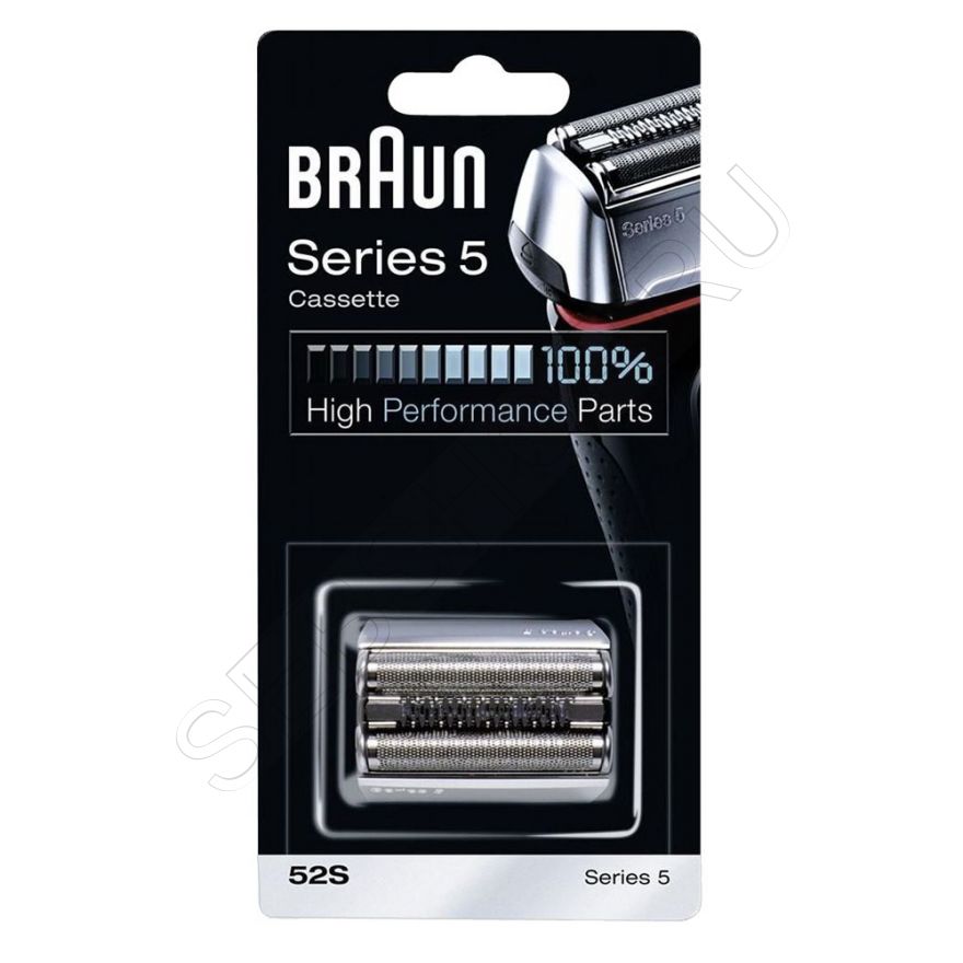 Сетка и режущий блок 52S для бритвы Braun (Браун) Series 5, артикул 81384830