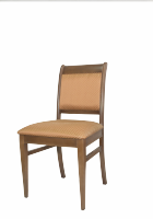 Каркас орех, без патинирования, ткань №04 Корона кофейная