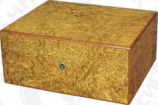 Хьюмидор Elie Bleu Классик Нью на 100 сигар Amboyna Burl