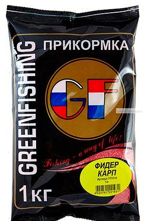 Прикормка Greenfishing GF Фидер Карп 1кг