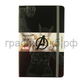 Книжка зап.Moleskine Large THE AVENGERS (Мстители) линейка THOR LEAVQP060TH