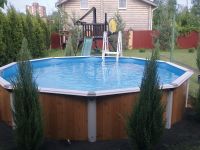 Сборный круглый бассейн Atlantic Pools Esprit 2,4 x 1,25 м