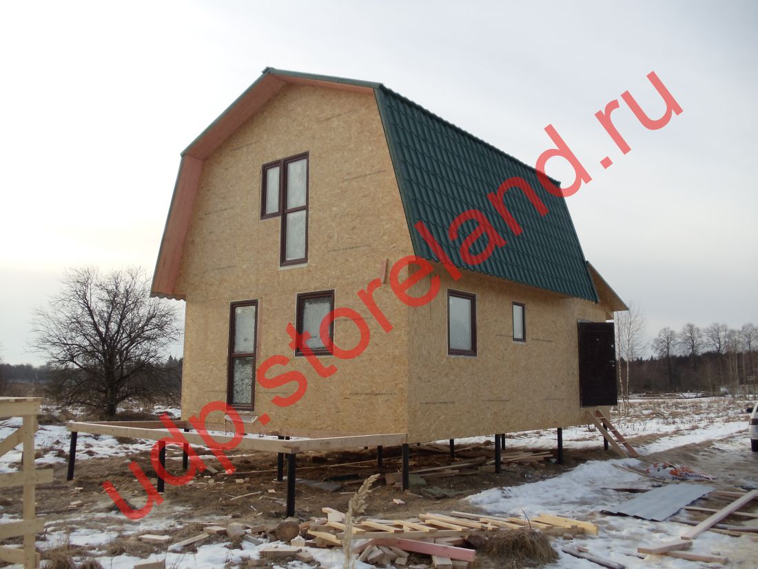 Дом каркасный 6 х 8,5