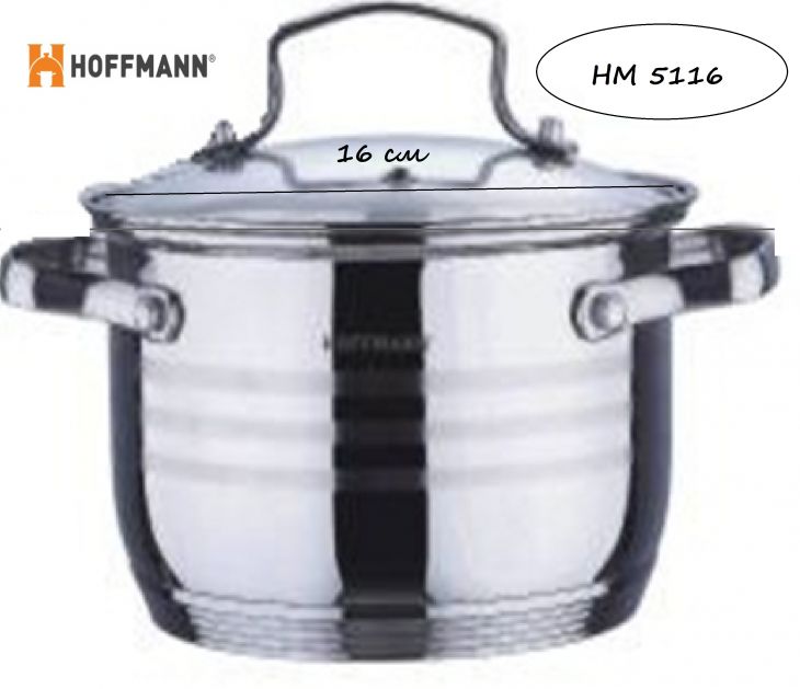 Кастрюля 2,1 л HOFFMANN HM 5116