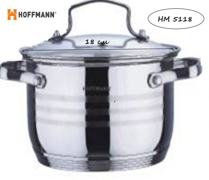 Кастрюля 3,1 л HOFFMANN HM 5118