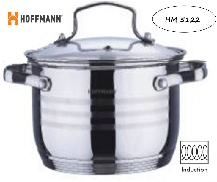 Кастрюля 5,1 л HOFFMANN HM 5122
