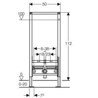 Geberit Duofix 111.520.00.1, схема 1