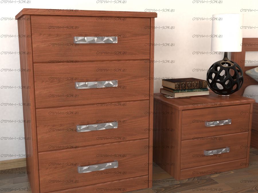 Комод узкий Парма Массив DreamLine (62х50х90,7)