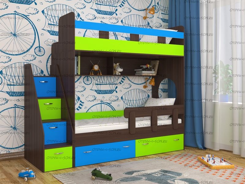 Кровать двухъярусная Юниор-1