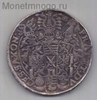 талер 1593 г. Саксония. Германия