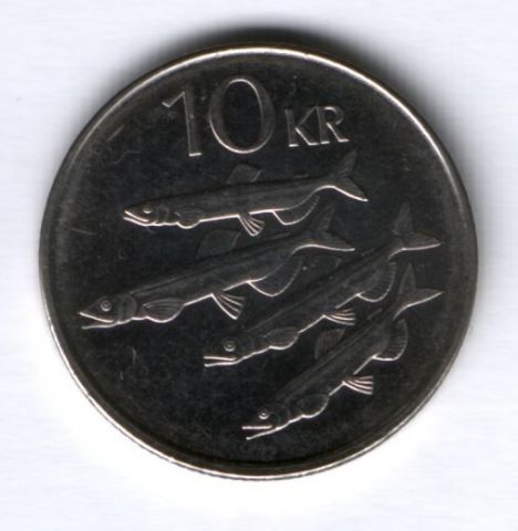 10 крон 2004 г. Исландия
