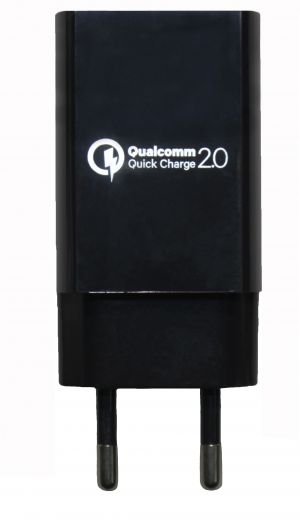 Зарядное устройство Qualcomm Quick Charge 2.0 USB (5V/9V/12V-15Wmax)