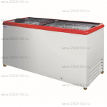 Морозильный ларь CF600F ITALFROST с прямым стеклом