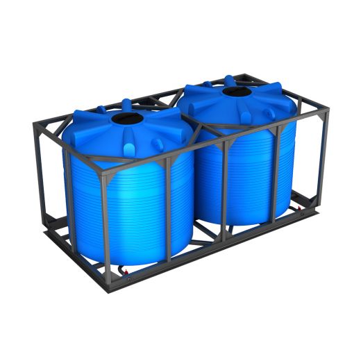 Кассета универсальная (ЭВЛ 5000 синий х 2 шт) с объединенным торцевым сливом