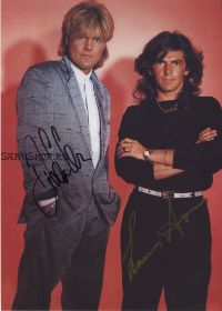 Автографы: Modern Talking. Дитер Болен, Томас Андерс