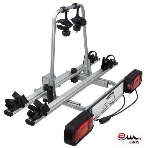 Велоплатформа AMOS GIRO-2 для перевозки 2-ех велосипедов на фаркоп