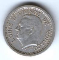 1 франк 1943 г. Монако