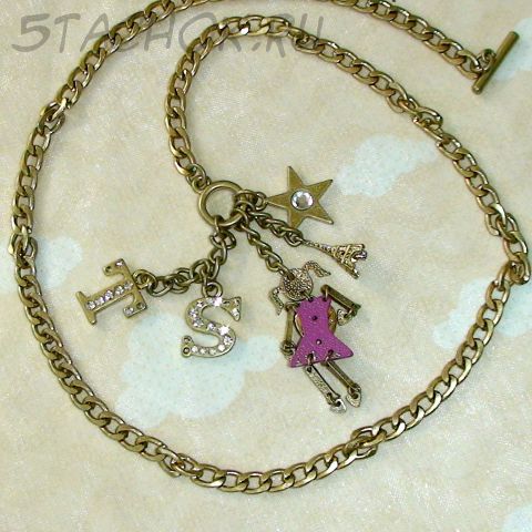 Колье-браслет "Молодежный"