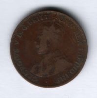 1/2 пенни 1921 г. Австралия