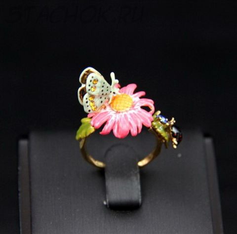 Кольцо "Бабочка"