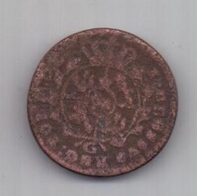 1 грош 1767 г. Литва.Польша