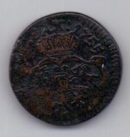 1 грош 1755 г. Польша (Саксония)
