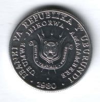 5 франков 1980 г. Бурунди