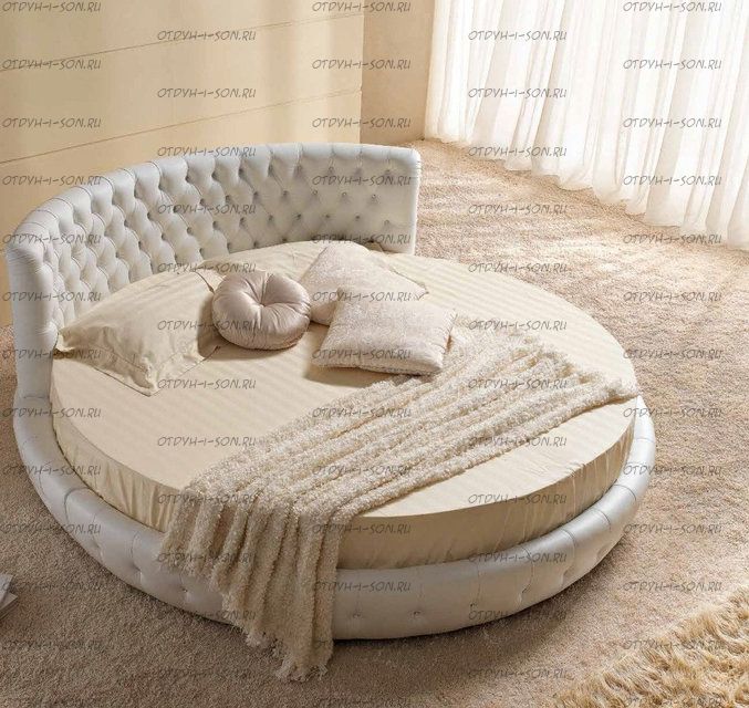 Кровать круглая Letto Giotto GM 1056
