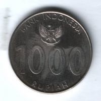 1000 рупий 2010 г. Индонезия