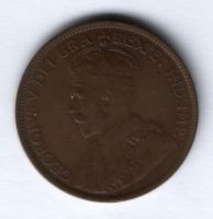 1 цент 1918 г. Канада