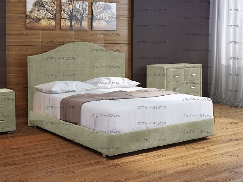 Кровать Simple Box с изголовьем Universal-L №1 Mr.Mattress