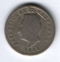 5 сентаво 1944 г. Сальвадор