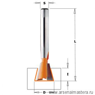 ОСЕНЬ СКИДКИ! Фреза ласточкин хвост 7гр. S12 D 19 x 22 CMT 918.690.11