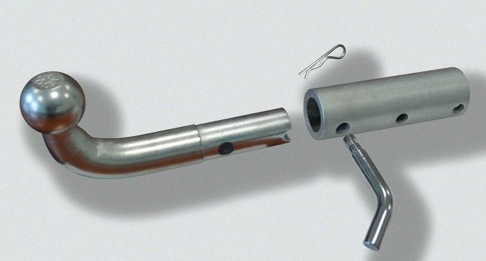 Фаркоп TAVIALS для Daewoo Nexia, Espero седан 1997-2010 (дорестайл) без