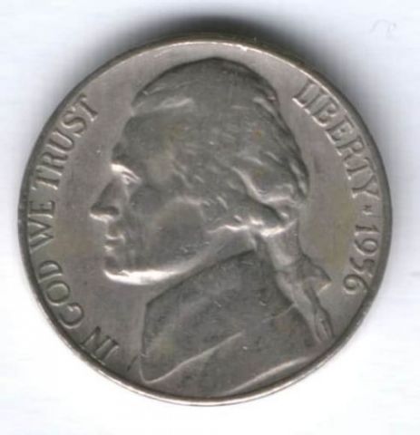 5 центов 1956 г. D США
